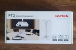 Projector Ceiling Mount Bracket White Adjustable Loctek PT3. Fixed Price $10.95.