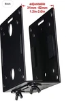 Videosecu MTC02B Adjustable Small Device Wall-mounted Bracket, New. Fixed Price $7.99.