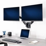 Vivo Mechanical Spring Arm Dual Monitor Wall Mount 17" - 32" Computer Screens. Fixed Price $59.99.