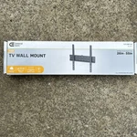 Commercial Electric Fixed Wall Mount For 26 In. To 55 Tvs. Fixed Price $32.99.