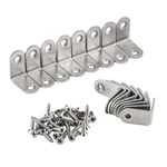 16 Packs Bracket X 30MM Corner Braces,ymaiss Stainless Steel Joint Right.... Fixed Price $13.85.