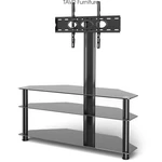 Tavr Tv Stand With Swivel Mount Fits 32-65 Inch Entertainment Center. Fixed Price $104.99.