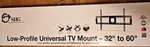 Siig CE-MT0612-S1 Tv Mount 32" To 60" Low-profile Universal *new*. Fixed Price $12.99.