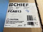 Chief FCA813 Fusion Above/below Accessory Shelf For 62 To 100" Displays. Fixed Price $44.19.