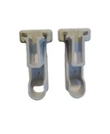 Of 2 Closet Maid Super Slide Shelf And Hanging Bar Wall Bracket White # 6609. Fixed Price $9.55.
