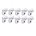 10PCS Mounting Brace Fixing Glass Shelf Bracket Pegs Supports With Chuck Wall.... Fixed Price $20.25.