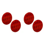 2X Hopkins Towing Solutions Round Stick-on Reflector 2-PACK (red) B38SRW B36. Fixed Price $11.38.