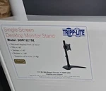 New Tripp-lite DDR1327SE Single Screen Desktop 13"-27" Monitor Stand. #O15. Fixed Price $33.49.