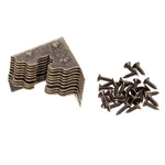 Dophee 10PCS Metal Decorative Corner Protectors, Pieces, Antique Bronze. Fixed Price $12.26.