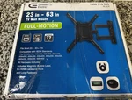 Commercial Electric Full Motion Wall Mount For 23-63 Inch Tvs. Includes Hdmi. Fixed Price $24.00.