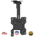 Wali Folding Ceiling Tv Mount Swivel Flip Down Bracket 17-42" Flat Screens. Fixed Price $90.79.