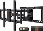 Perlegear Full Motion Wall Mount For 42 90 Inch Tvs Up To 150 Lbs, Pre-assemb. Fixed Price $78.99.