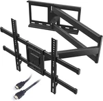 Bontec Tv Wall Mount With Extra Long Extendable Arm For 32-75 Inch, Black. Fixed Price $117.17.