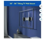 Hang Onn. Wall Mount For 50" To 86" Tvs, Up 12 Tilting. -86. Fixed Price $16.58.