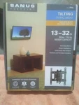 #F11C Adjustable Sanus Vuepoint 13" - 32" Inch Flat Panel Tv Tilting Wall Mount. Fixed Price $14.25.