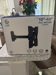 Core Innovations Full Motion W/tilt Tv Mount 10-49" New Original Packaging. Fixed Price $18.00.