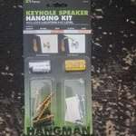 Hangman Products Speaker & Bar Hanging Kit KSH4-B Keyhole. Fixed Price $5.99.