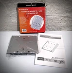 Monoprice 3613 Titan Series Fixed Tv Wall Mount Max 66 Lbs 13" To 27IN - Silver. Fixed Price $14.99.