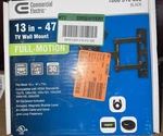 Commercial Electric Tv Wall Mount Full Motion 13 In. - 47 1006 316 035 New. Fixed Price $8.00.