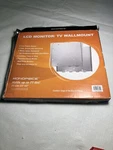 Monoprice 3614 Titan Series Fixed Tv Wall Mount Max 77 Lbs 23" To 42IN - Silver. Fixed Price $20.00.