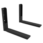 Avf Wall-mounted Microwave Oven Brackets Universal Fit, Heavy-duty Black. Fixed Price $44.68.