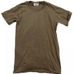 Vintage Military Nos Qtr Sleeve Crew Neck Shirt Brown 436 Union Lally 1988 80S. Fixed Price $30.00.