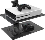 Perlesmith Floating Av Shelf Double Wall Mount - Holds Up To 16.5LBS Dvd. Fixed Price $51.19.