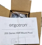 Ergotron 200 Series Signle Monitor Arm Vesa Wall Mount, 38" 25LBS W/ Pivot New. Fixed Price $64.99.