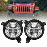 2018-2024 For Jeep Wrangler Jl Gladiator Halo Led Headlights+brackets Combo Kits. Fixed Price $169.99.