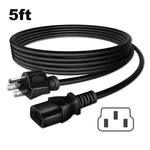 5FT Ul Ac Power Cord Lead For Viewsonic VA2055SM VA2265SMH VA2465SMH Lcd Monitor. Fixed Price $6.67.