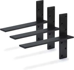 Winker Free Hanging Countertop Support Bracket 18" LX2.5 3 Pack Black. Fixed Price $60.00.
