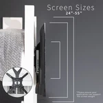 Vivo Tv Hanger Bracket For 24" To 55" Flat And Curved Screens, Loft Bed Mount. Fixed Price $39.99.