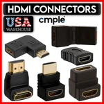Hdmi Connector Coupler Adapter Extender Female Down Right Left. Fixed Price $14.69.