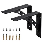 2-PACK Countertop Support Brackets 7"X6"X2", Heavy Duty Steel Metal Floatin.... Fixed Price $35.74.