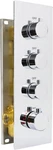 Homedec Modern Solid Brass Concealed 4-FUNCTION Thermostatic Shower Diverter Mix. Fixed Price $119.99.