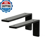 Walwe Countertop Support Bracket 20 Inch Pack 3/8 Thick Black Heavy Duty. Fixed Price $108.05.