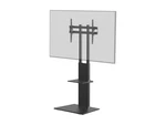 Monoprice Tv Mount Stand Black, W/ Shelf For Displays 37IN-70IN, Max 88LBS. Fixed Price $158.99.