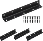 Bracket, Heavy Duty Corner Brace, 4 Pack 8" Metal Shelf Angle. Fixed Price $19.04.