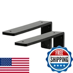 Walwe Countertop Support Bracket 18 Inch 2 Pack 3/8 Thick Black Heavy Duty. Fixed Price $115.84.