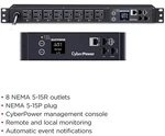 Cyberpower PDU41001 Switched Pdu, 100-120V/15A 8 Outlets, 1U Rackmount. Fixed Price $350.00.