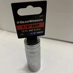 Gearwrench 1/2" Drive 12 Point Sae Socket 7/8 Deep, 80779. Fixed Price $12.55.