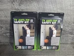 2 X Hangman Anti-tip Safety Kit TV400 Child Proof Flat Screen Mount Hanger. Fixed Price $15.99.