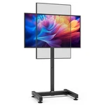 Tv Floor Stand Fits 13-50 Inch Screens Holds 77LBS Height Adjustable Tilt. Fixed Price $52.17.