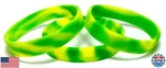 Theawristocrat Usa Company 3-PACK Blank Wristbands Bracelets Silicone Rubber. Fixed Price $20.00.