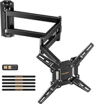 Perlegear Long Arm Wall Mount For 32-65 Tvs, 37.4 Extension Corner .... Fixed Price $77.90.
