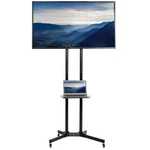 Vivo Tall Mobile Tv Cart For 32" To 83" Lcd Led Plasma Flat Panel Stand W/wheels. Fixed Price $119.99.