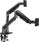 Ergoav ERDGM3-01B Dual Gas Spring Desk Mount For 13"-35" Monitors. Fixed Price $129.99.