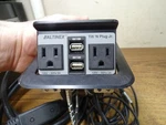 Altinex TNP155-B Tilt Plug Jr Tabletop Interconnect Box W 2X2 Charging Usb #1. Fixed Price $39.99.