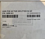 Axis 5008-001 Poe Active Splitter 5V Af. Fixed Price $45.50.
