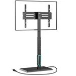 Wali Floor Tv Stand With Power Outlet, Tall Mount For 32-75 In.... Fixed Price $97.77.